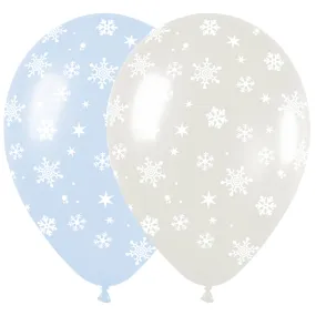 11 inch SNOWFLAKES LATEX