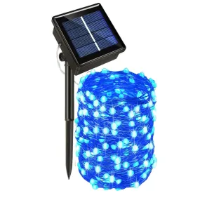 12M/22M LED Solar Light Outdoor Lamp String Lights For Holiday Christmas Party Garden Garland