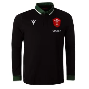 2021-2022 Wales Alternate Rugby Cotton LS Shirt