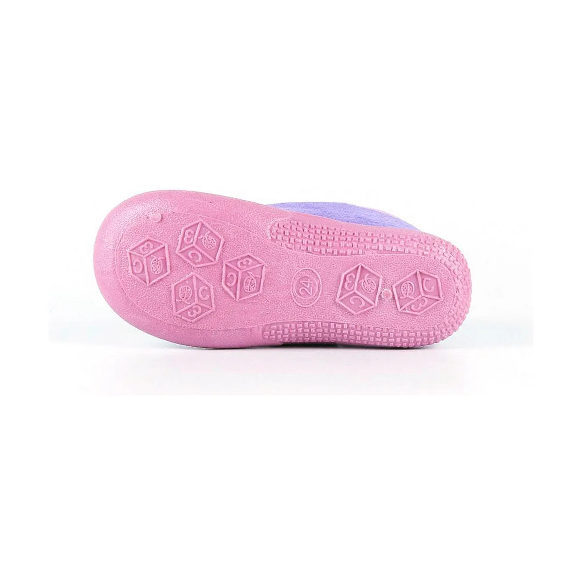 3D House Slippers Peppa Pig Pink Purple