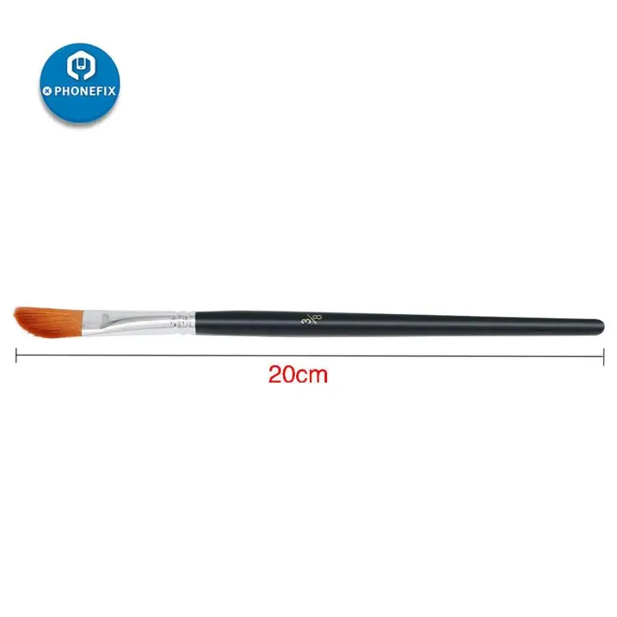 45 Degree Bevel Cleaning Brush With Wooden Handle