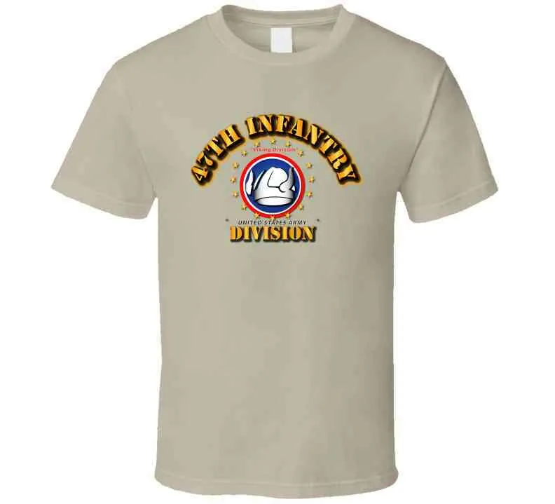 47th Infantry Division - Viking Division T Shirt