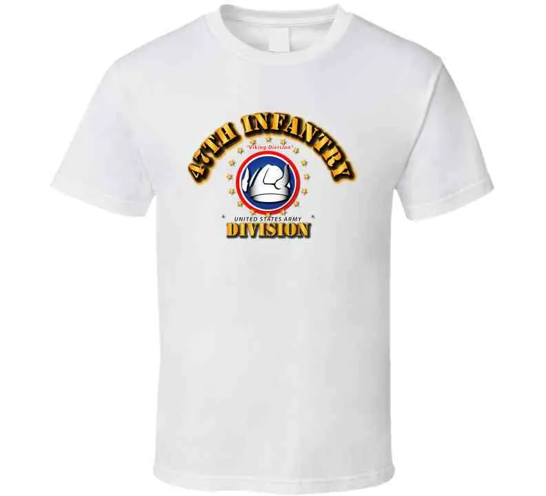 47th Infantry Division - Viking Division T Shirt