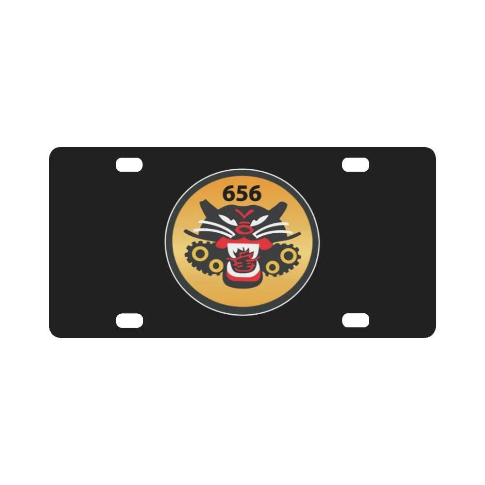 656th Tank Destroyer Battalion - Panther SSI X 300 Classic License Plate