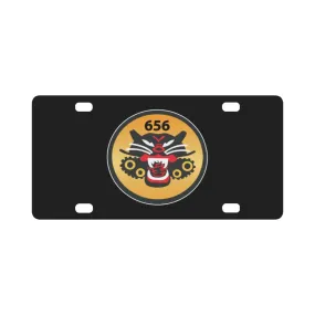 656th Tank Destroyer Battalion - Panther SSI X 300 Classic License Plate