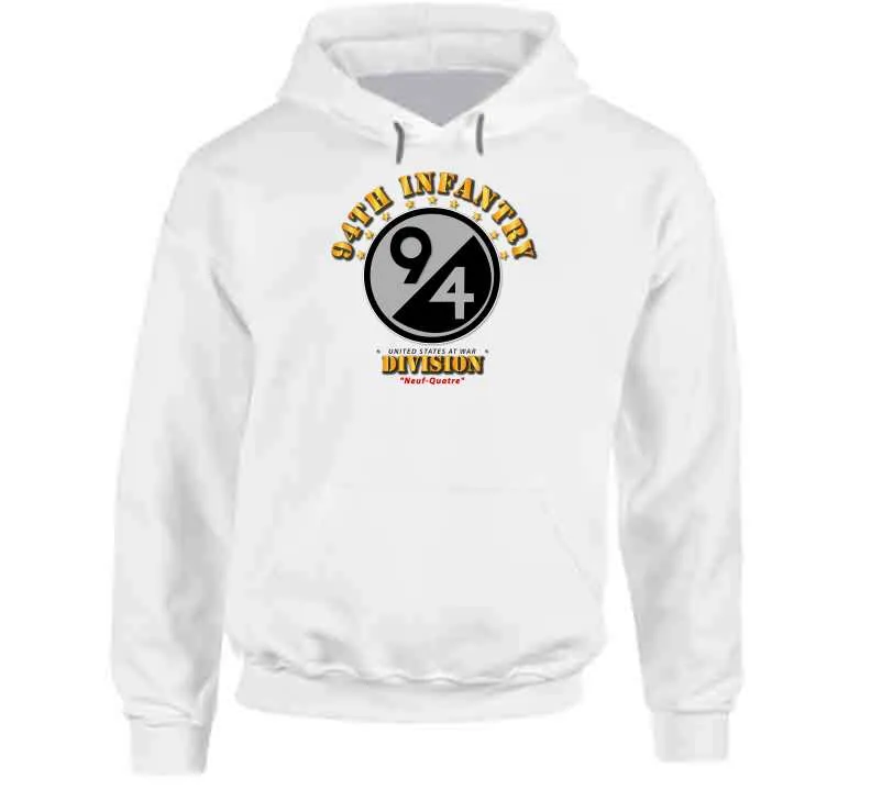 94th Infantry Division, (Neuf Quatre) - T Shirt, Premium and Hoodie