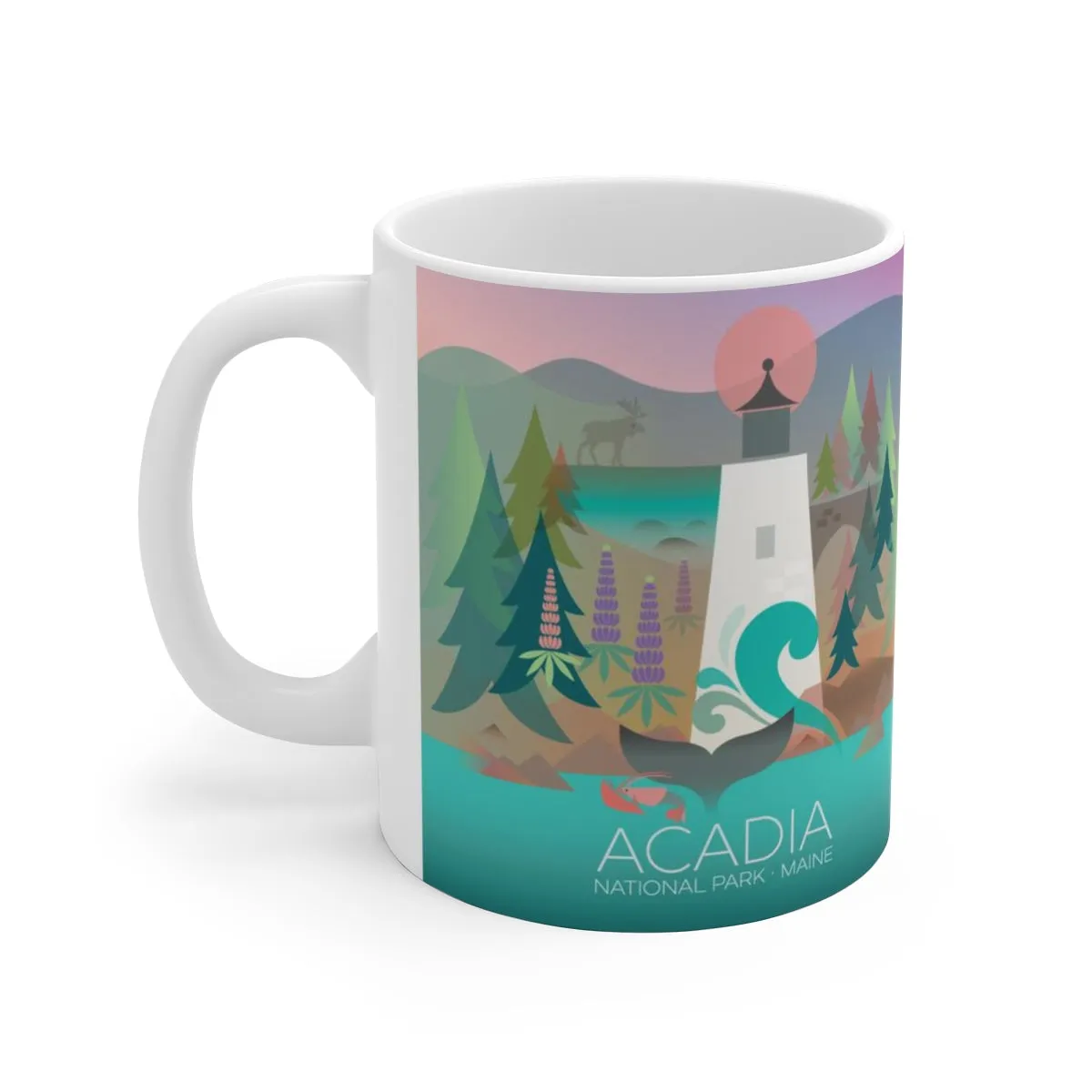 ACADIA NATIONAL PARK 11 OZ OR 15 OZ CERAMIC MUG