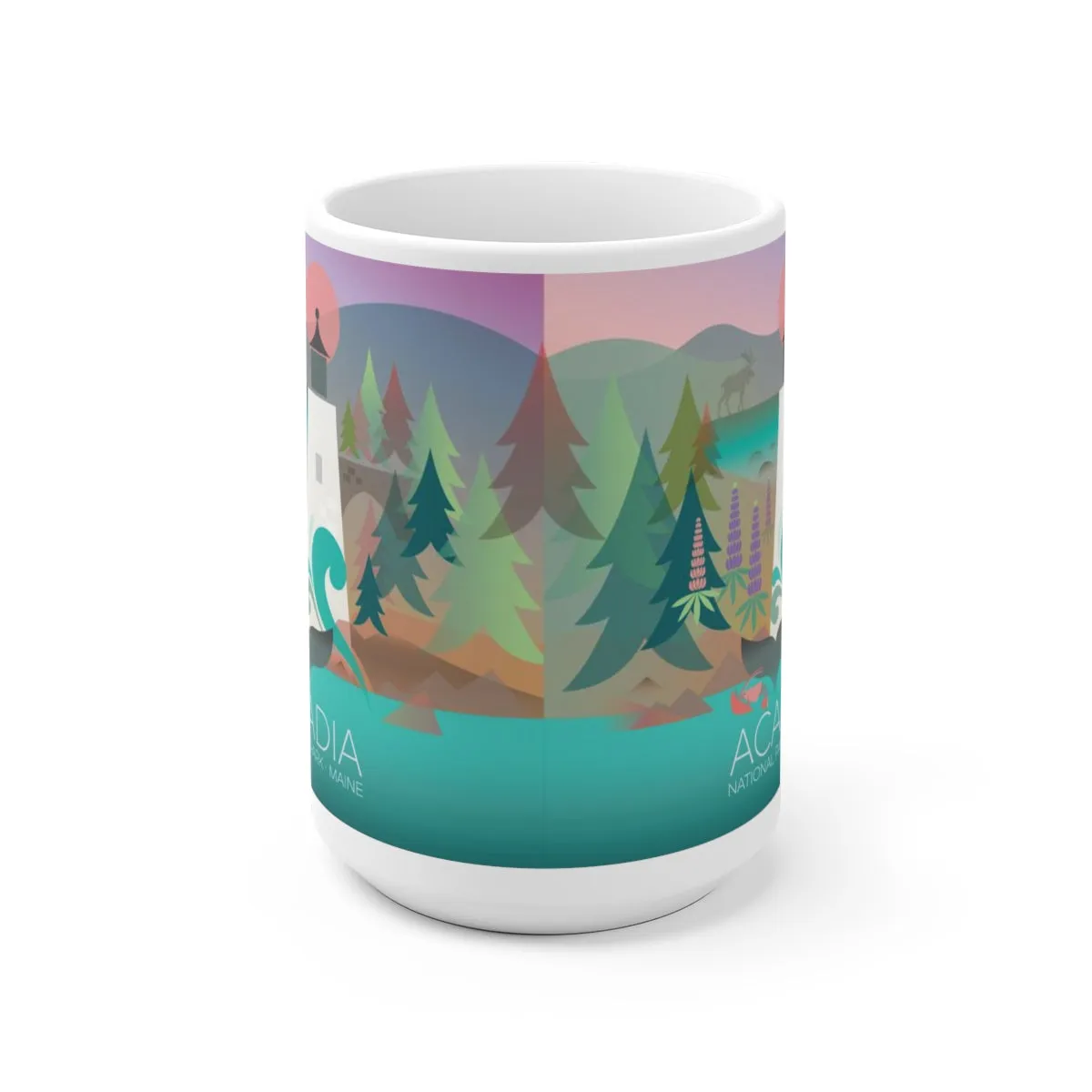 ACADIA NATIONAL PARK 11 OZ OR 15 OZ CERAMIC MUG