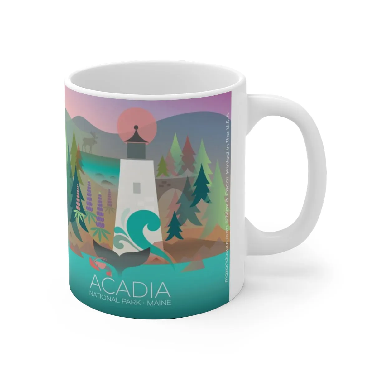 ACADIA NATIONAL PARK 11 OZ OR 15 OZ CERAMIC MUG