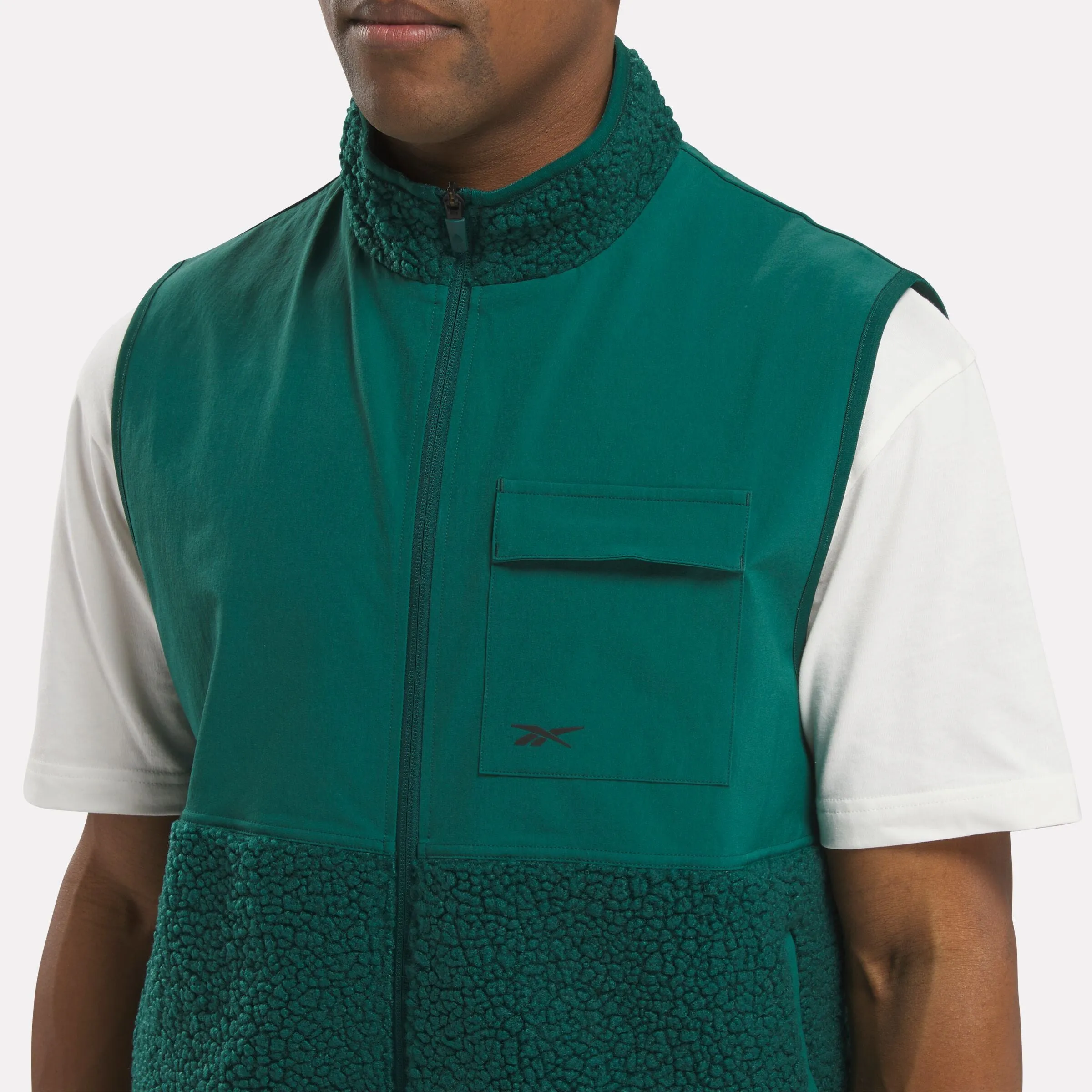 Active Collective Skystretch Winter Vest Collegiate Green