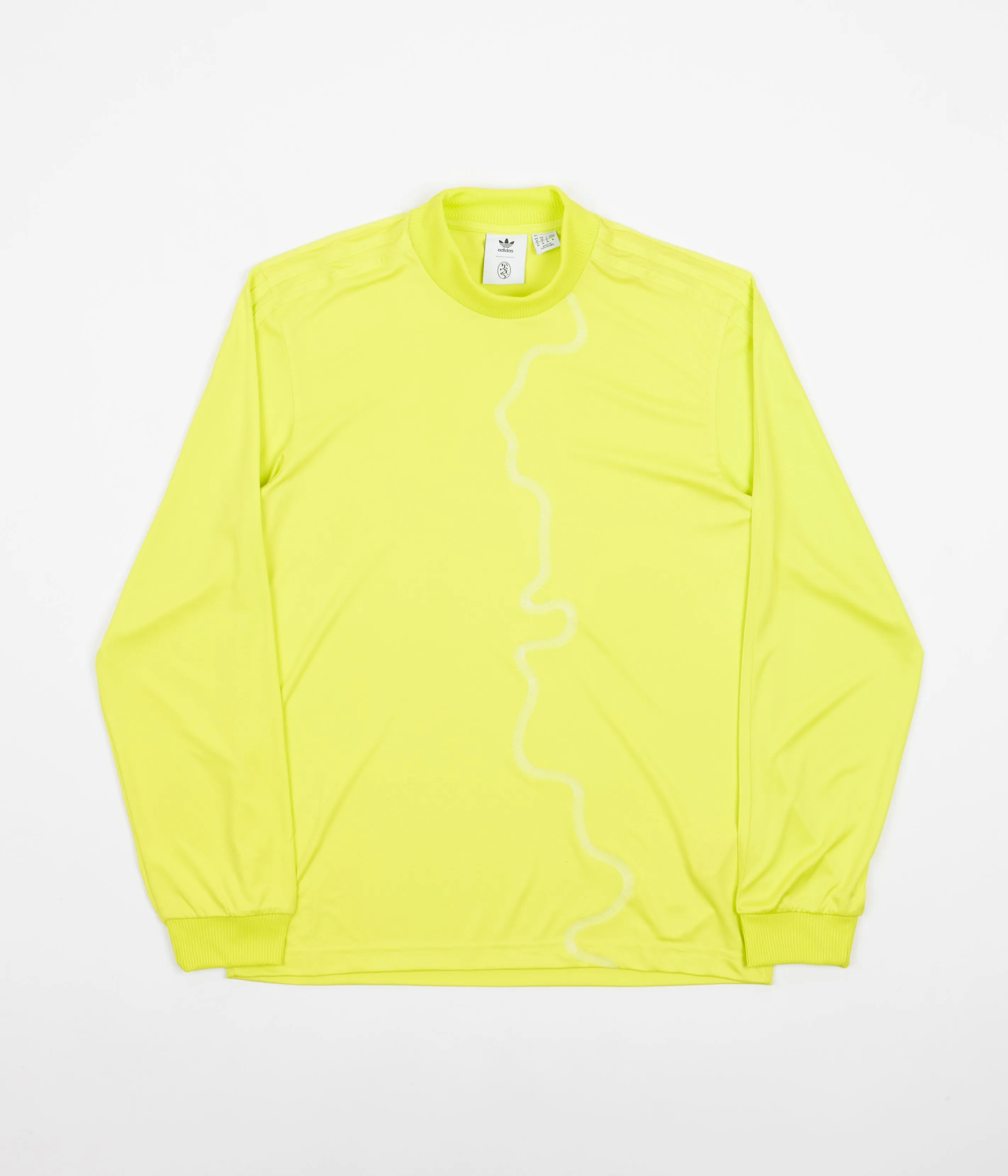 Adidas Blondey Long Sleeve Jersey - Acid Yellow