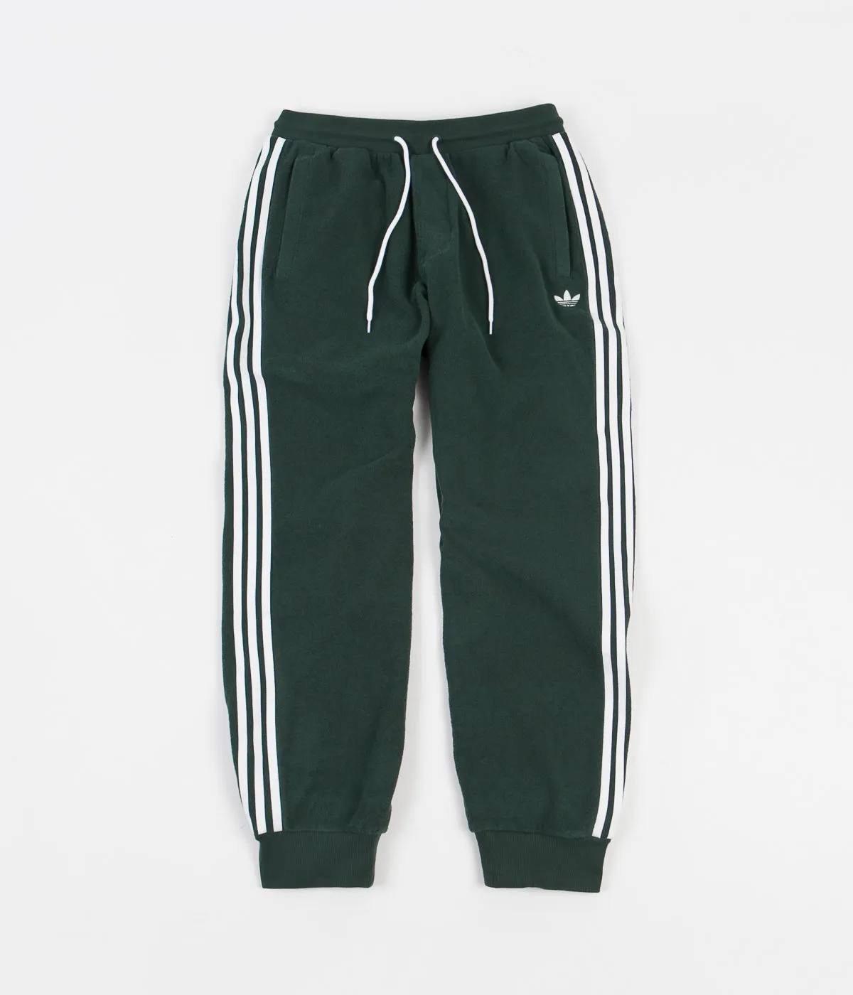 Adidas Bouclette Pants - Mineral Green / White