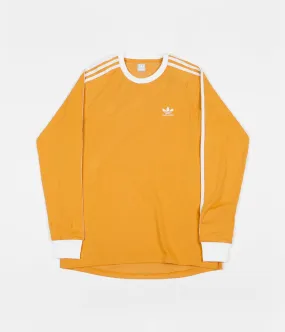 Adidas California 2.0 Long Sleeve T-Shirt - Tactile Yellow / White