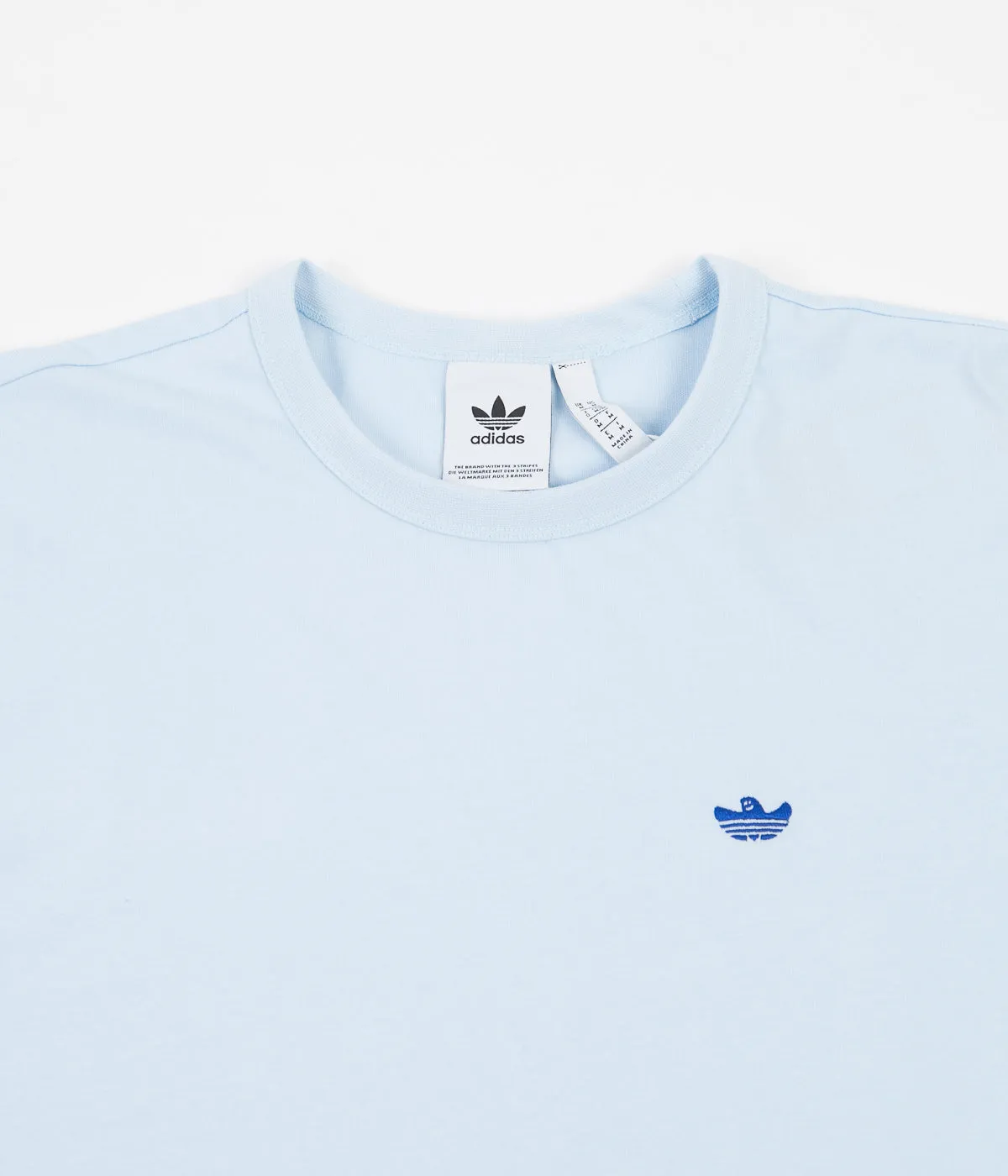 Adidas H Shmoo Long Sleeve T-Shirt - Ice Blue / Team Royal Blue