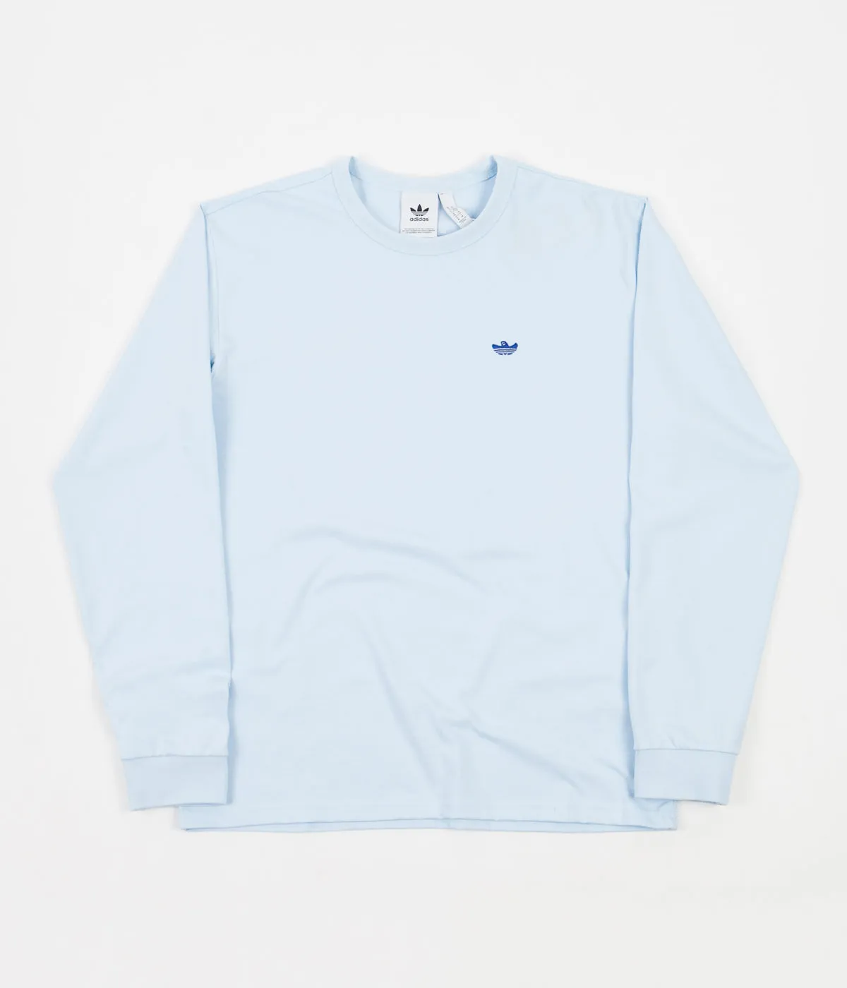 Adidas H Shmoo Long Sleeve T-Shirt - Ice Blue / Team Royal Blue