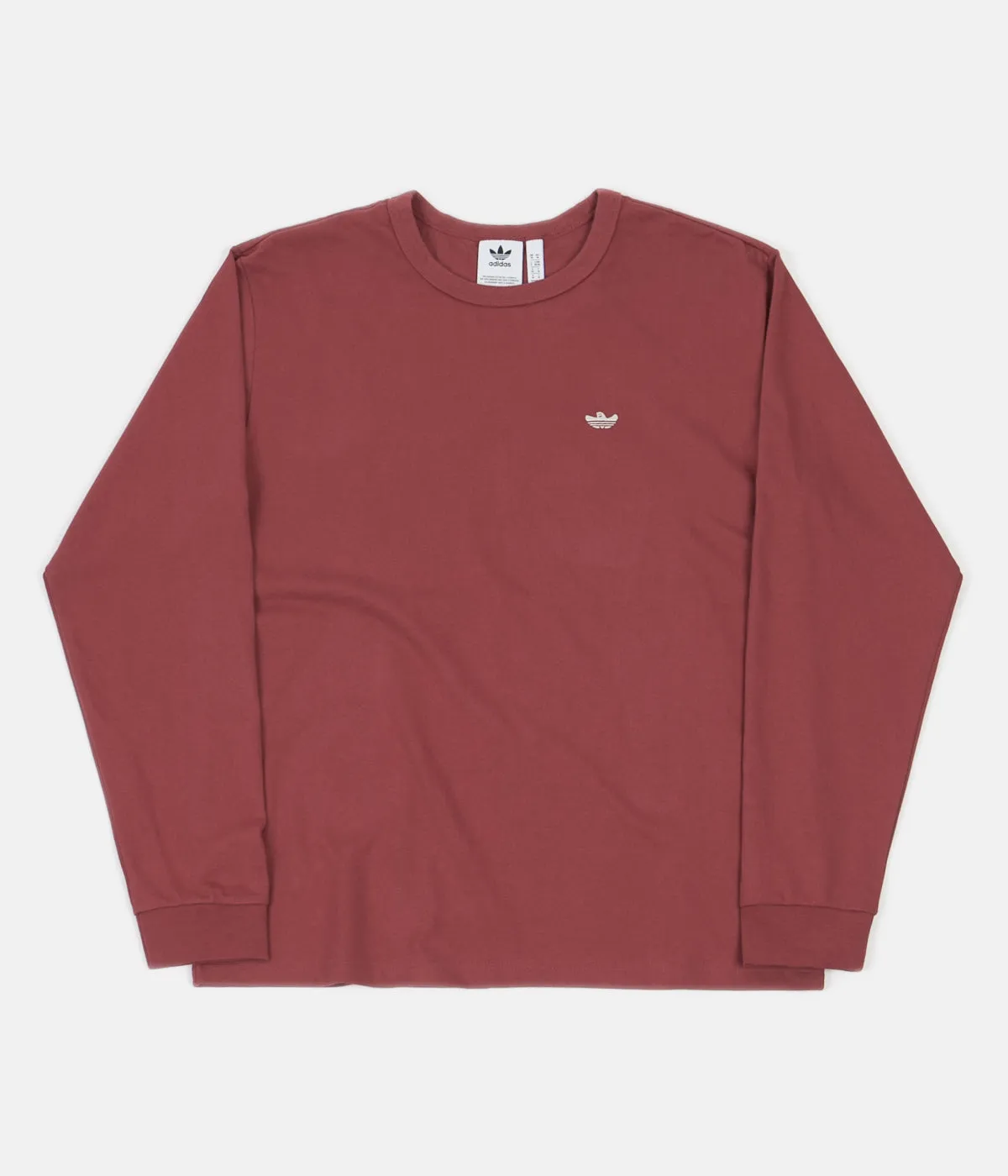 Adidas H Shmoo Long Sleeve T-Shirt - Legacy Red / Alumina