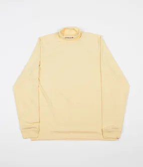 Adidas High Collar Long Sleeve T-Shirt - Easy Yellow / Active Purple