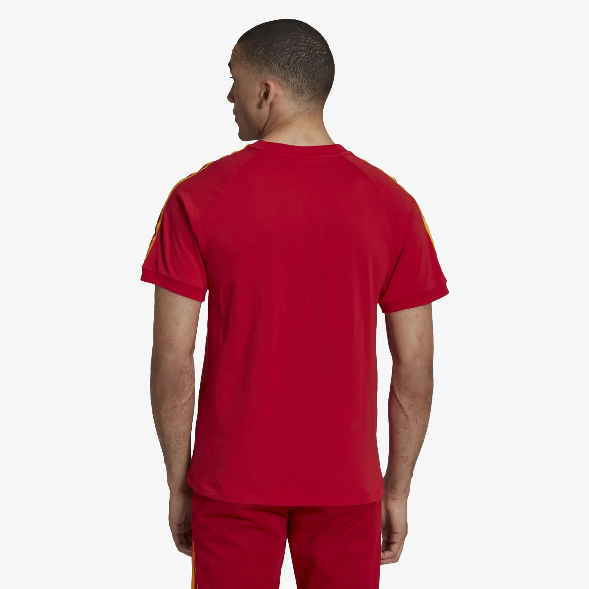 Adidas Originals | 3-STRIPES TEE  { RED