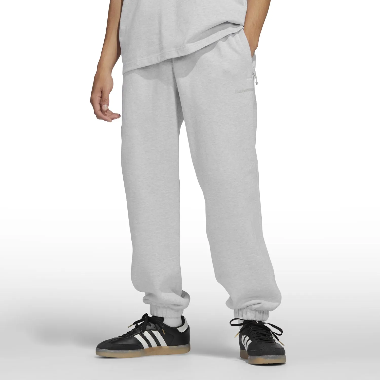 Adidas Originals Unisex PW Pharrell Williams Humanrace Basics Pant Light Grey HS4847