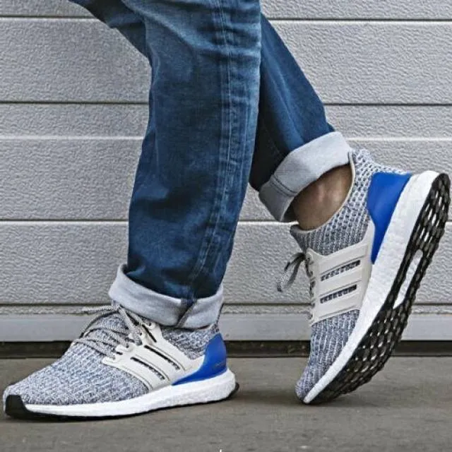 adidas Ultra Boost Blue Heel