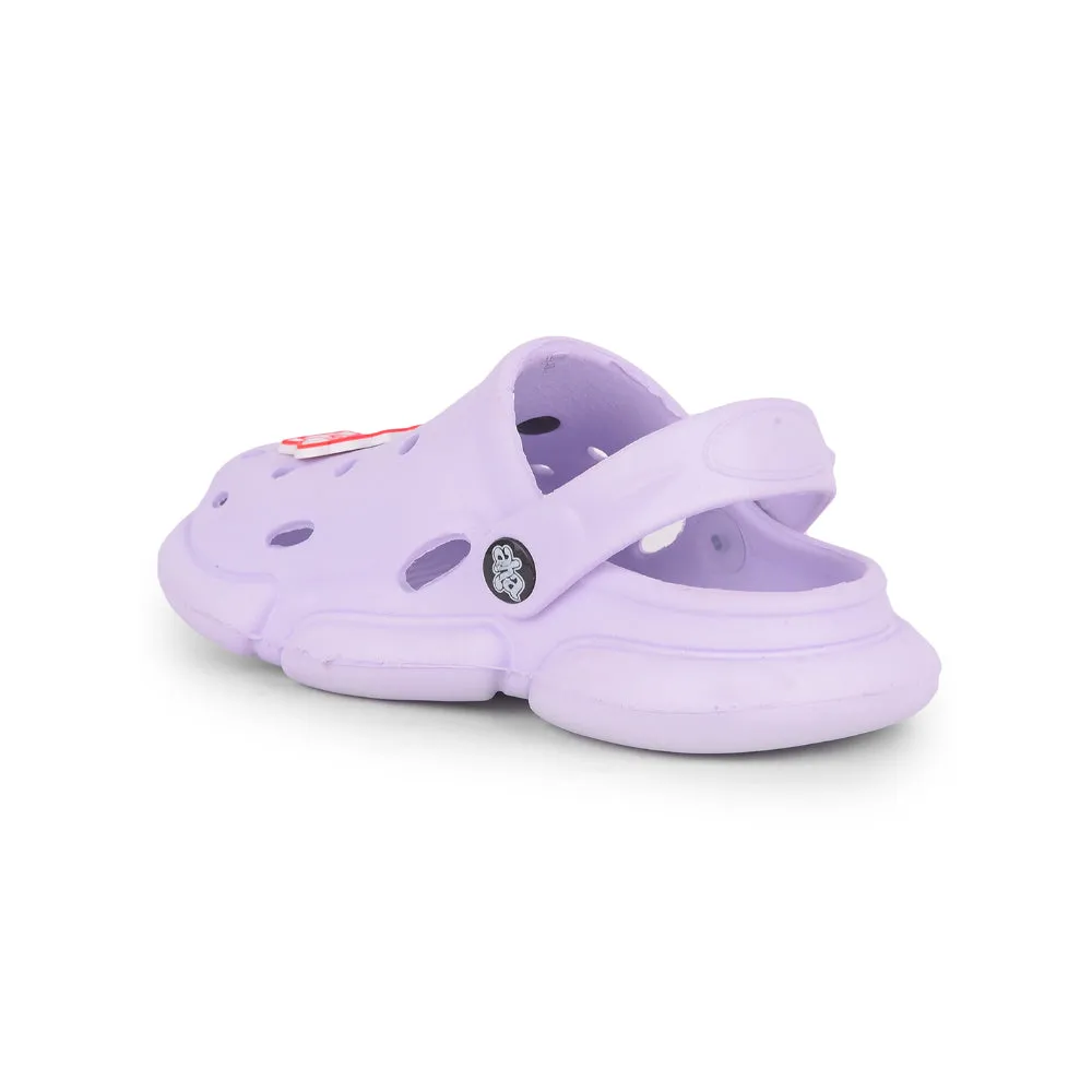 AHA Casual Purple Clogs For Kids ZQ-SH-018 By Liberty