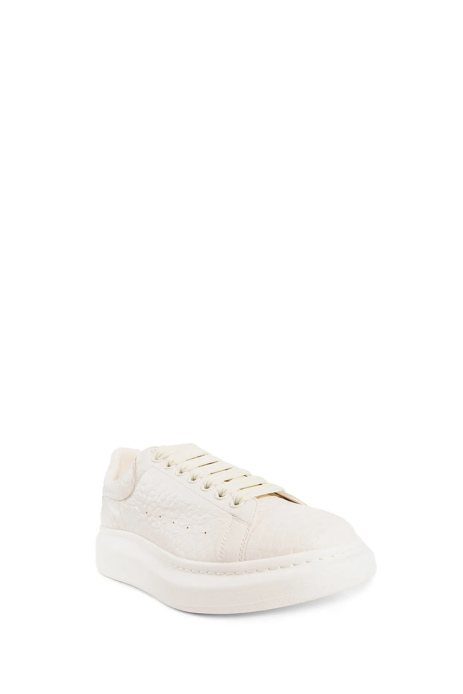 ALEXANDER MCQUEEN WOMAN OFF-WHITE SNEAKERS