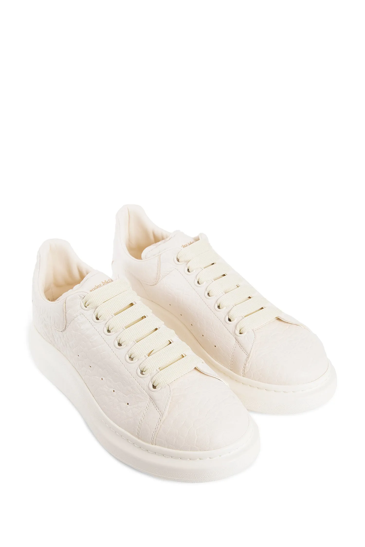 ALEXANDER MCQUEEN WOMAN OFF-WHITE SNEAKERS