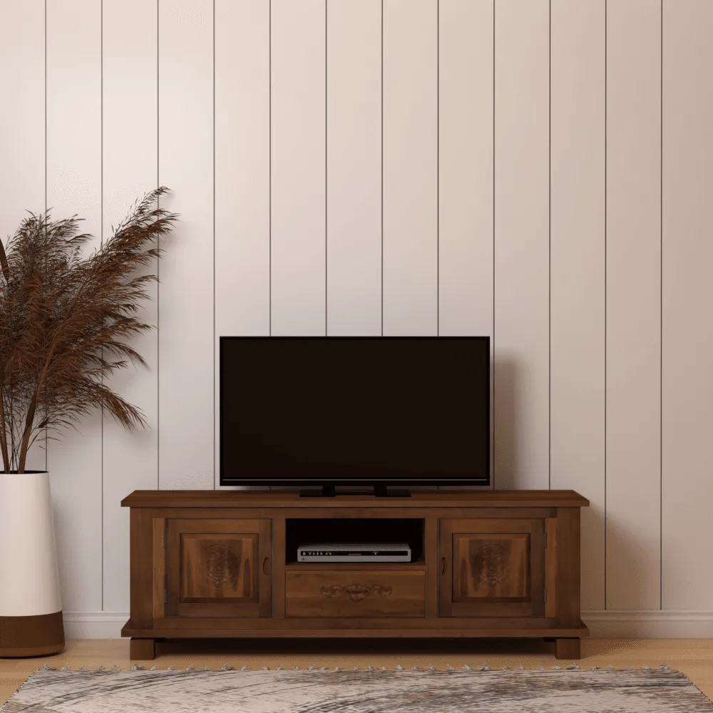 Alfrida Teak Wood Tv Console