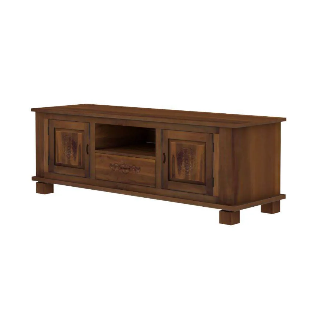 Alfrida Teak Wood Tv Console