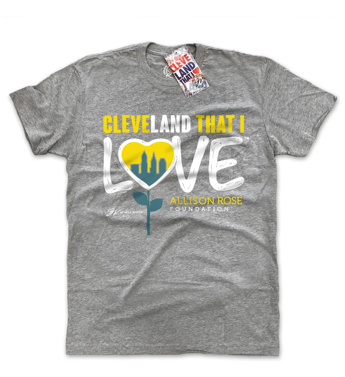 Allison Rose Foundation Cleveland That I Love T shirt