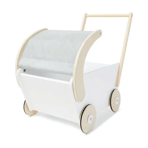 Anko Wooden Doll Pram Suitable for Ages 3  Years