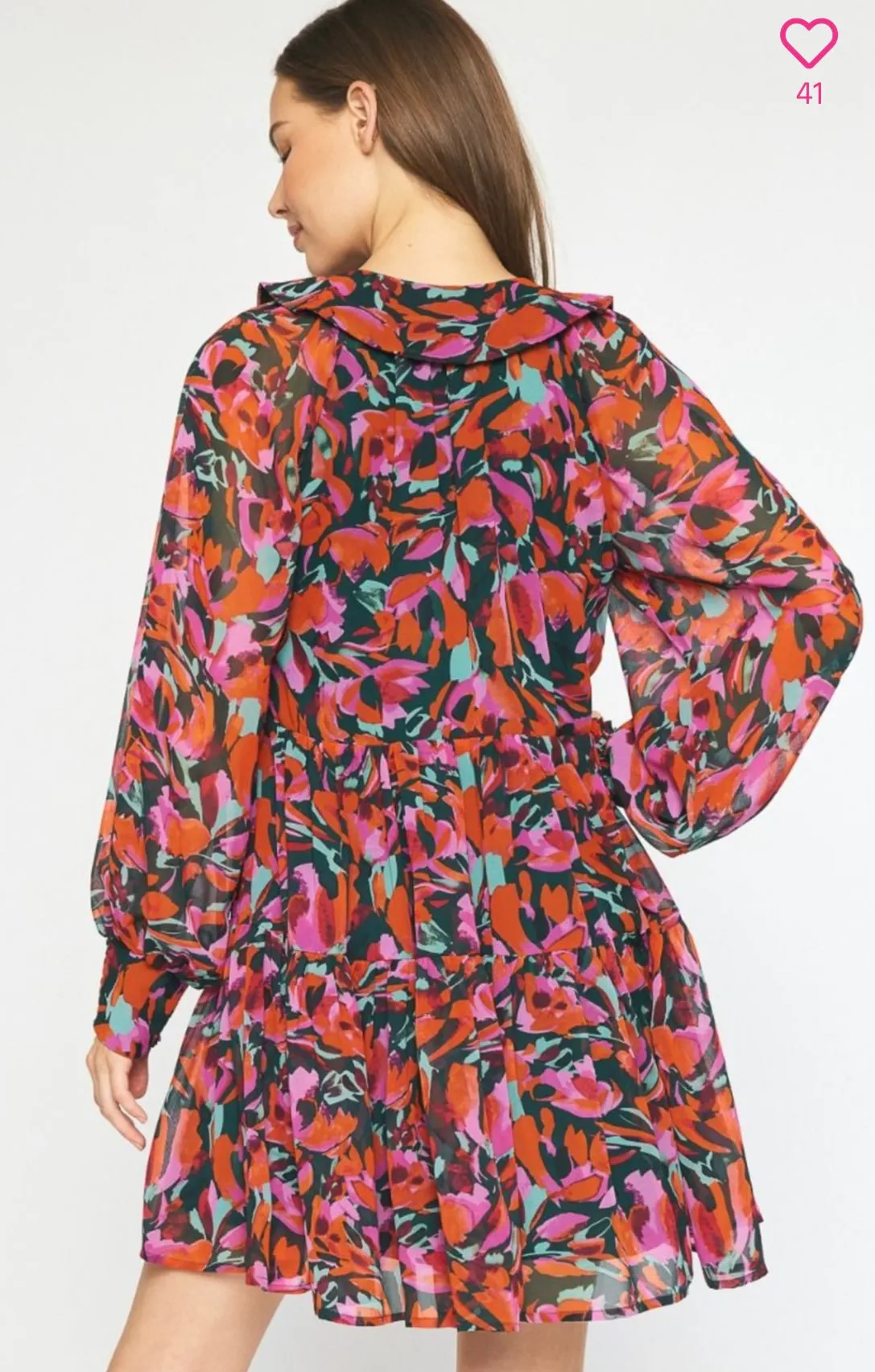 Anniston floral dress