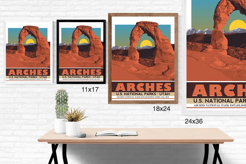 Arches National Park Poster