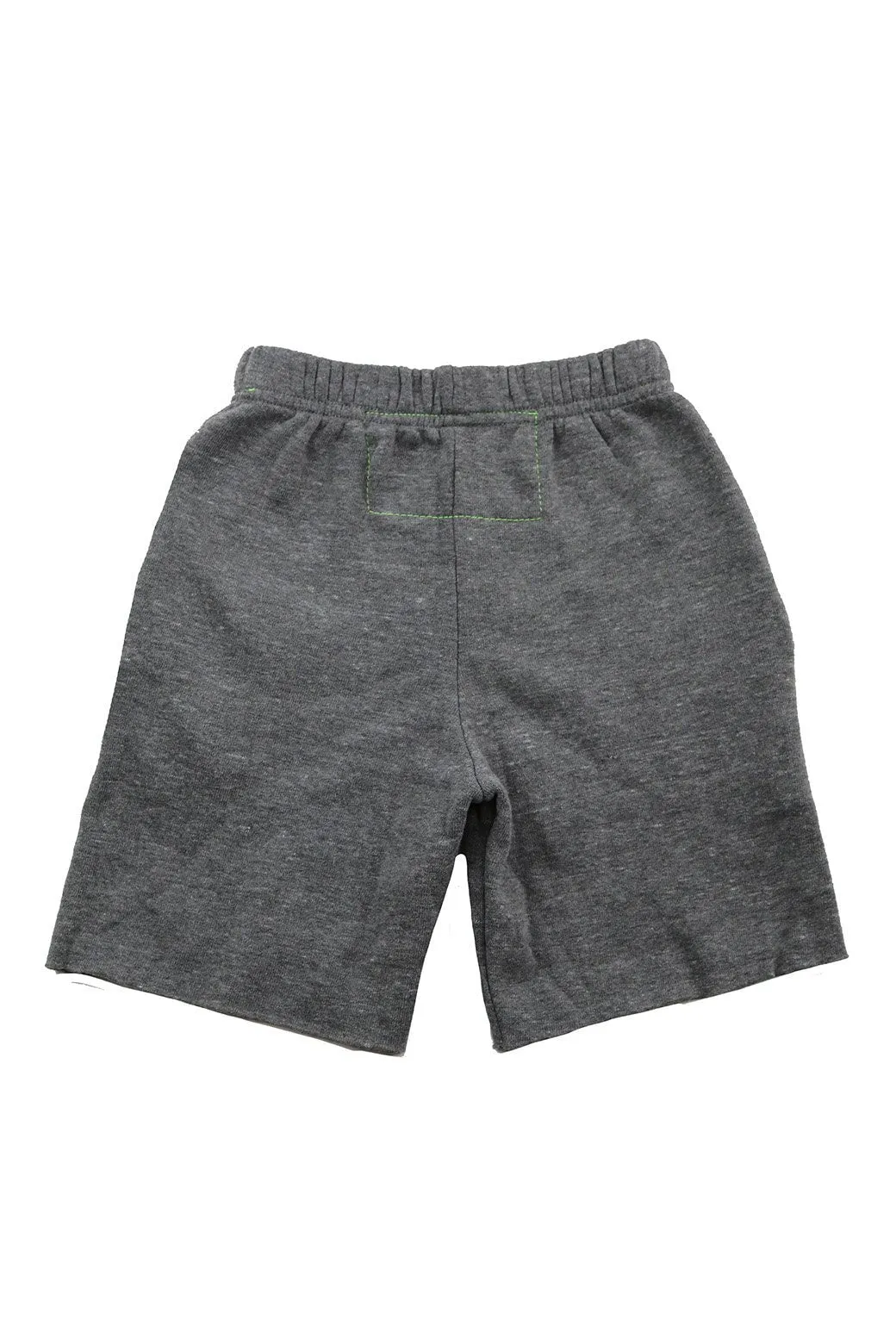 AVIATOR NATION NEW YORK CITY KIDS SWEATSHORTS - HEATHER GREY