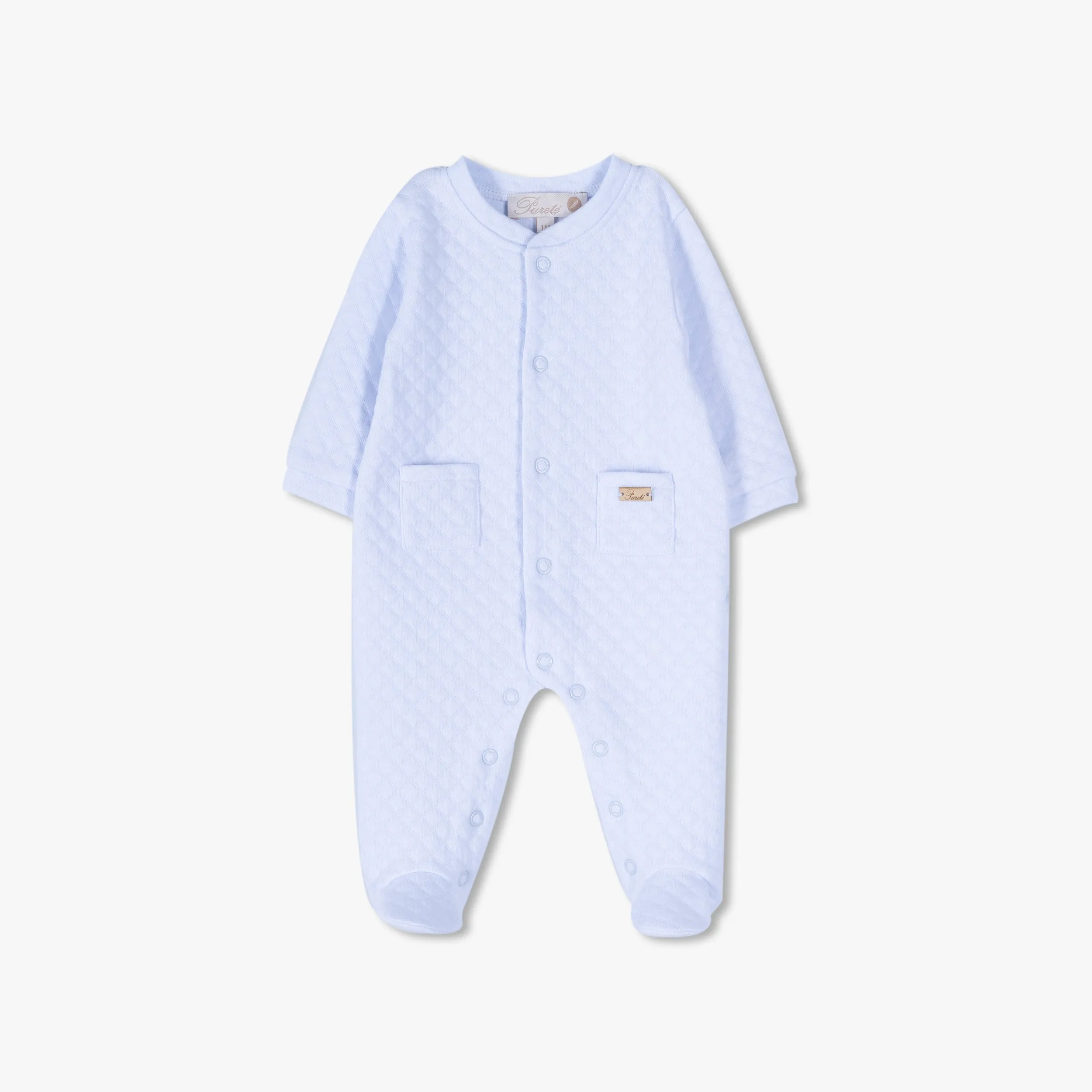 Babygrow - Diamond Pattern with Pockets