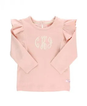 Ballet Pink Flutter Top