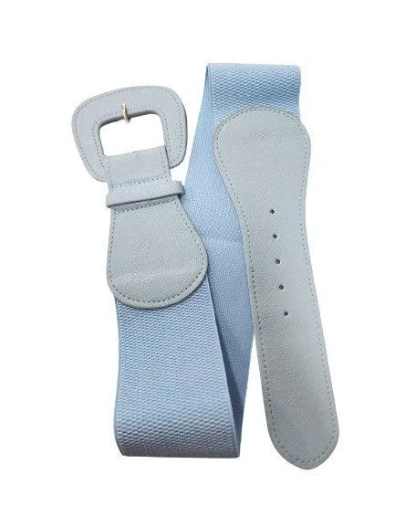 Basic Belt Stretch Elastic with Buckle in many colors