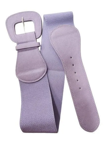 Basic Belt Stretch Elastic with Buckle in many colors