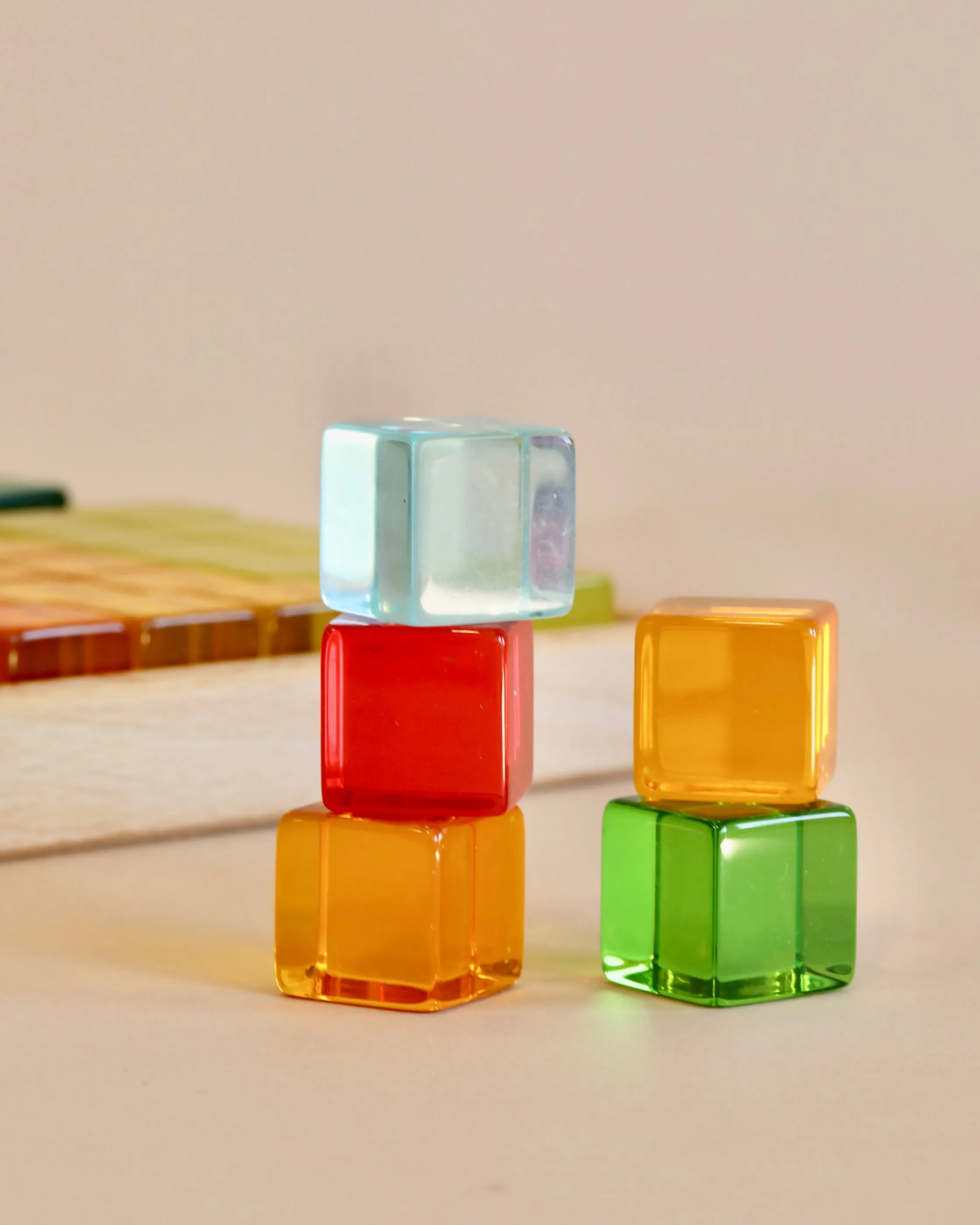 Bauspiel Lucent Cubes (100 pieces)