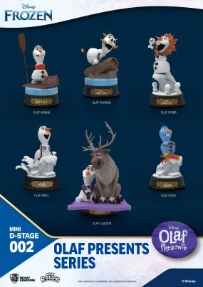 Beast Kingdom Frozen Olaf Presents Mini D-Stage PVC Figure Set