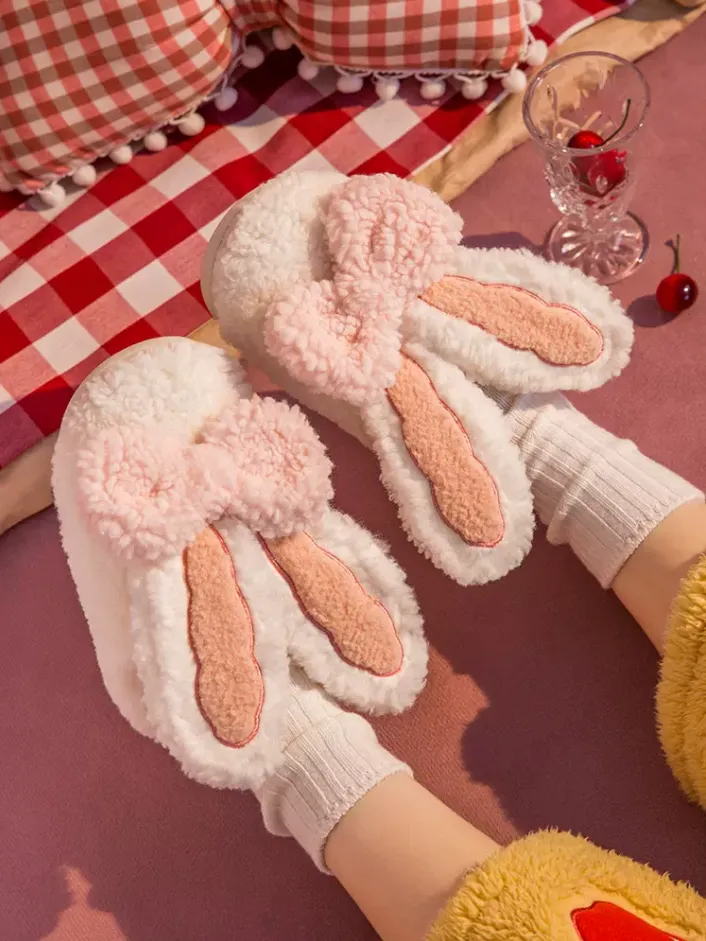 Big Ear Rabbit Slippers PL52906