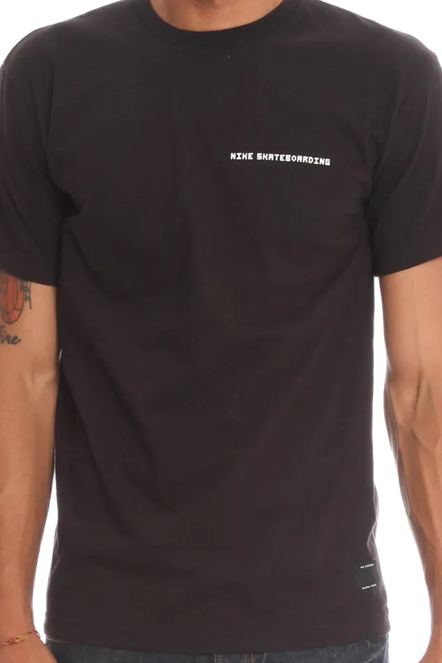 Black Nike Skateboarding Tee