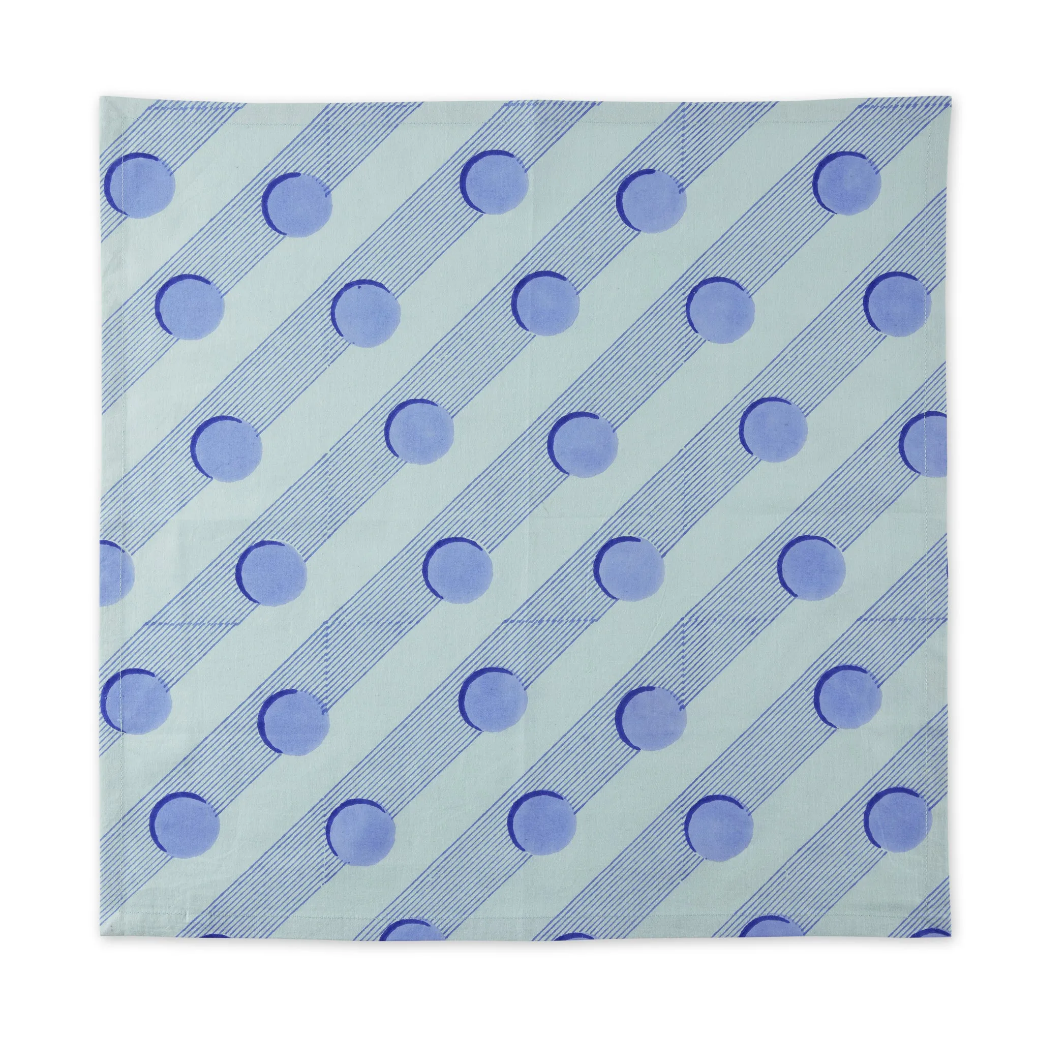 Block Shop Tennis Napkins - Set of 4 - Pool