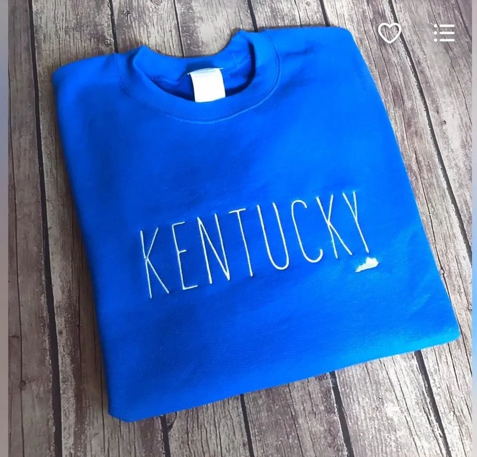 BLUE, BLACK OR GREY STATE SWEATSHIRT