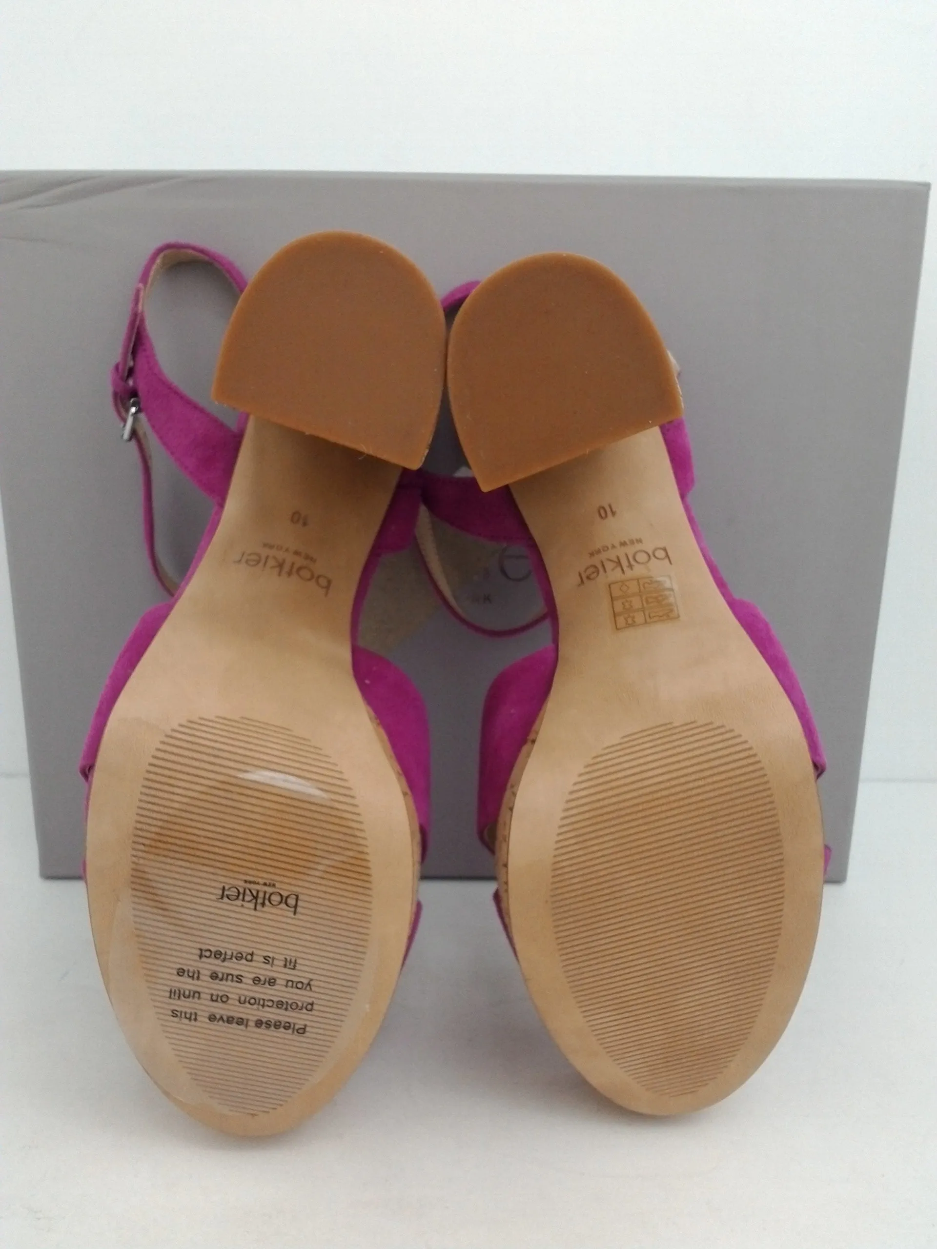 Botkier New York Women's Plateau Azalea Platform Sandal Size 10 M