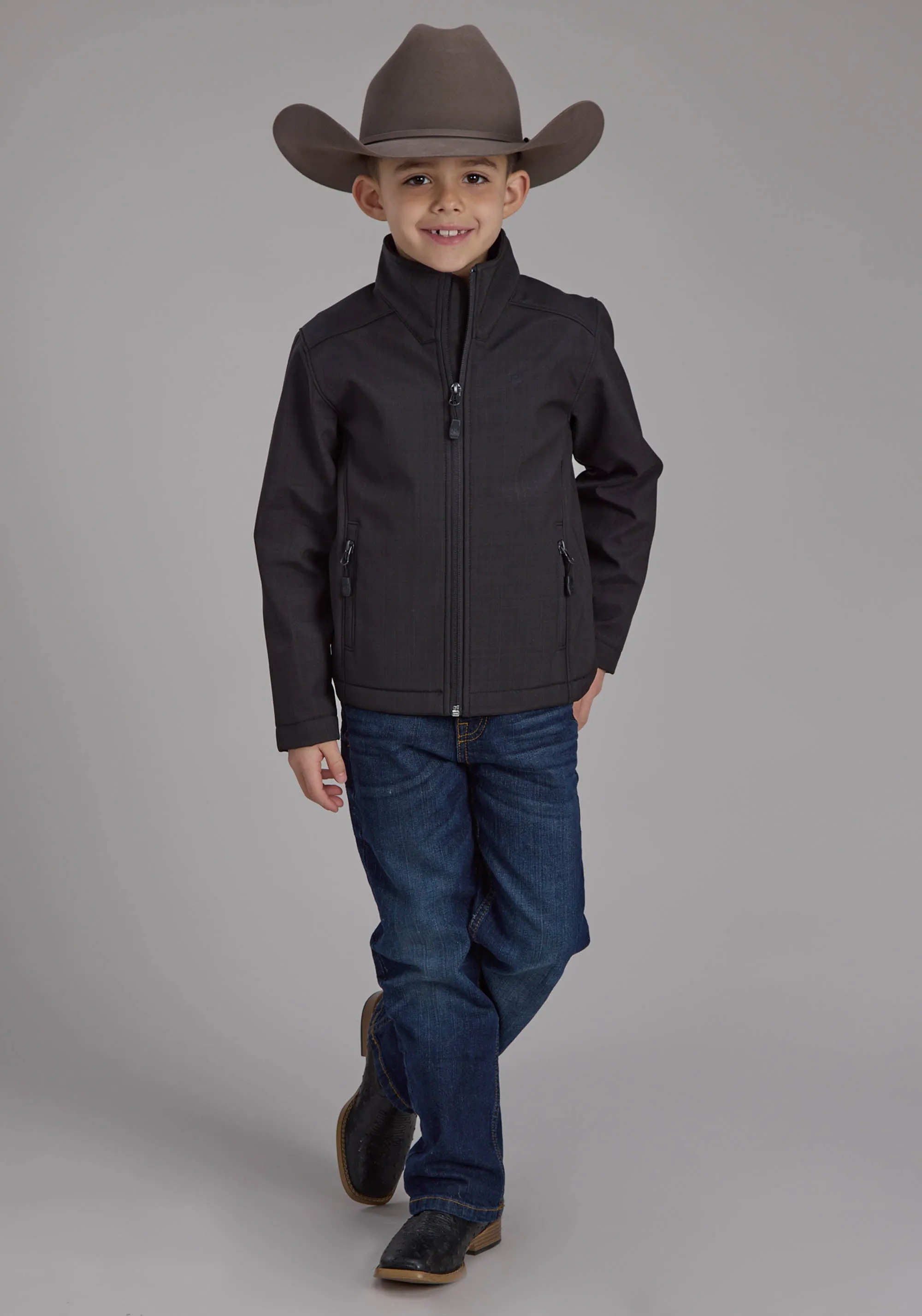 Boy's Roper Soft Shell Western Jacket