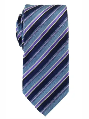 Boy's Tie 18157 Navy/Blue/Purple