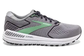 Brooks Ariel 20 2E Alloy/black Pearl/green Womens