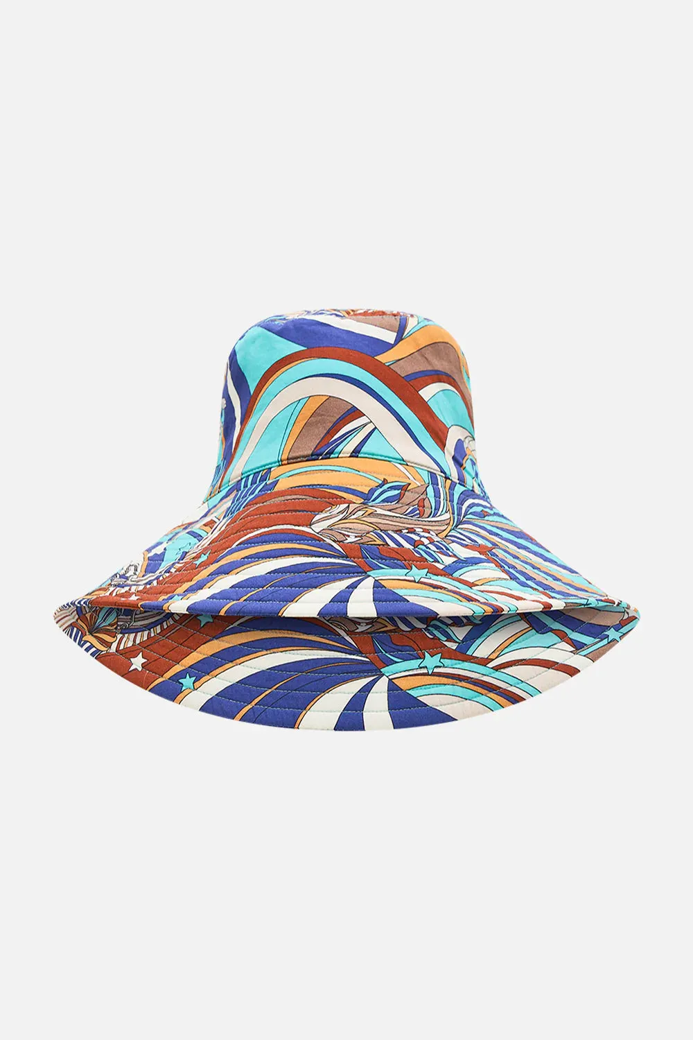 Camilla Wide Brim Bucket Hat - Oasis Oracle