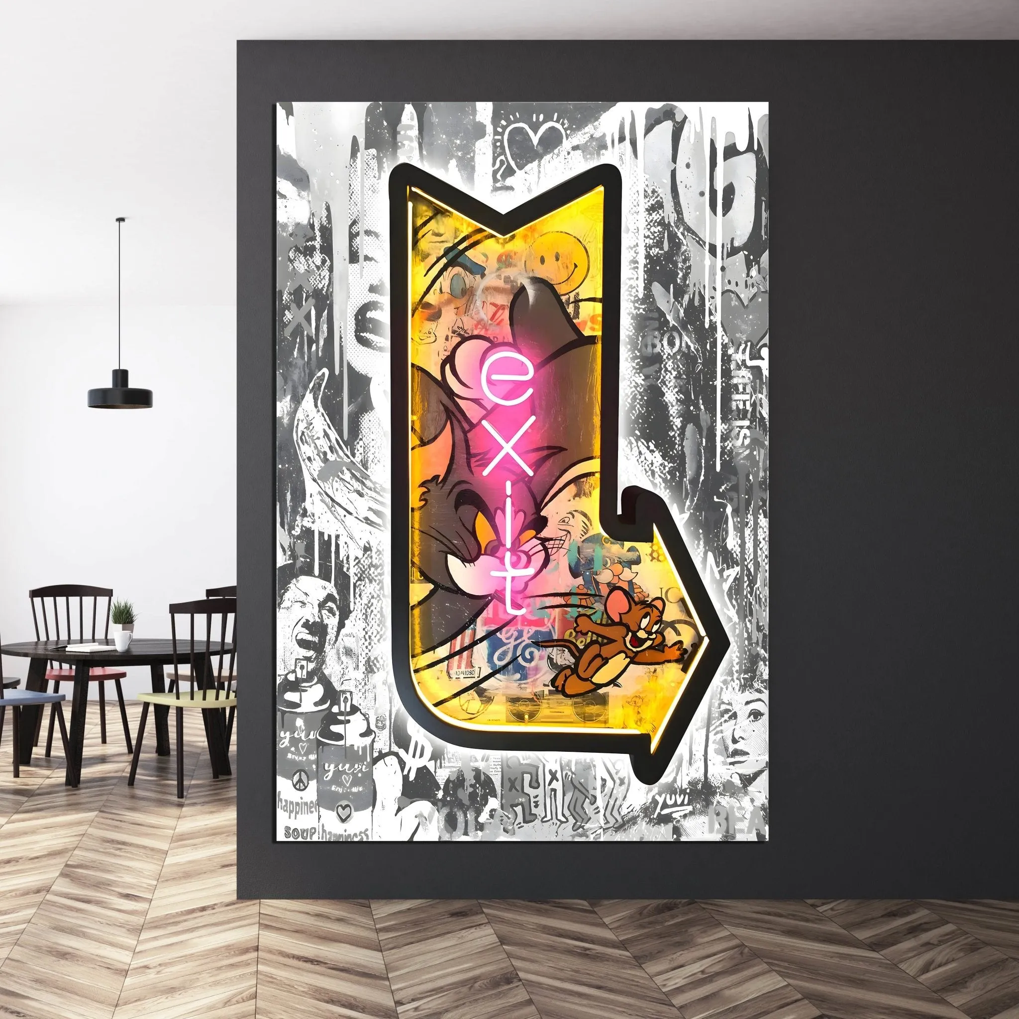 Cartoons Pop Art Canvas